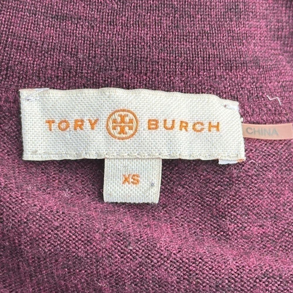 Tory Burch Simone Button-Front Wool Cardigan In P… - image 7